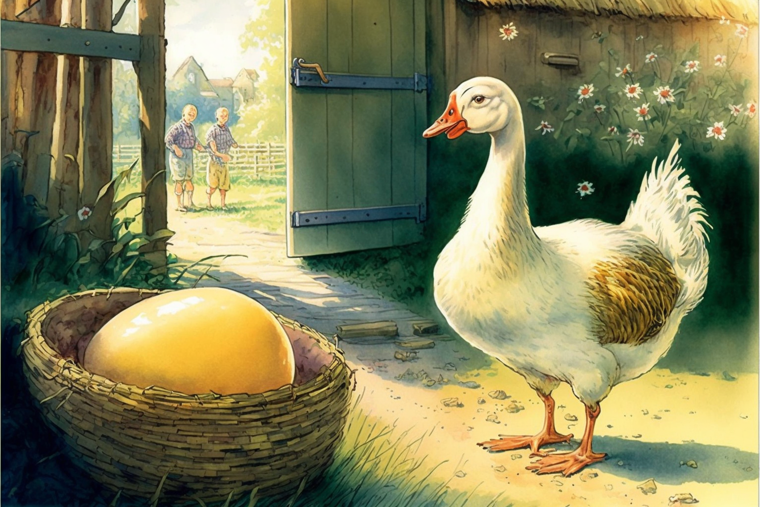 The Goose and the Golden Egg