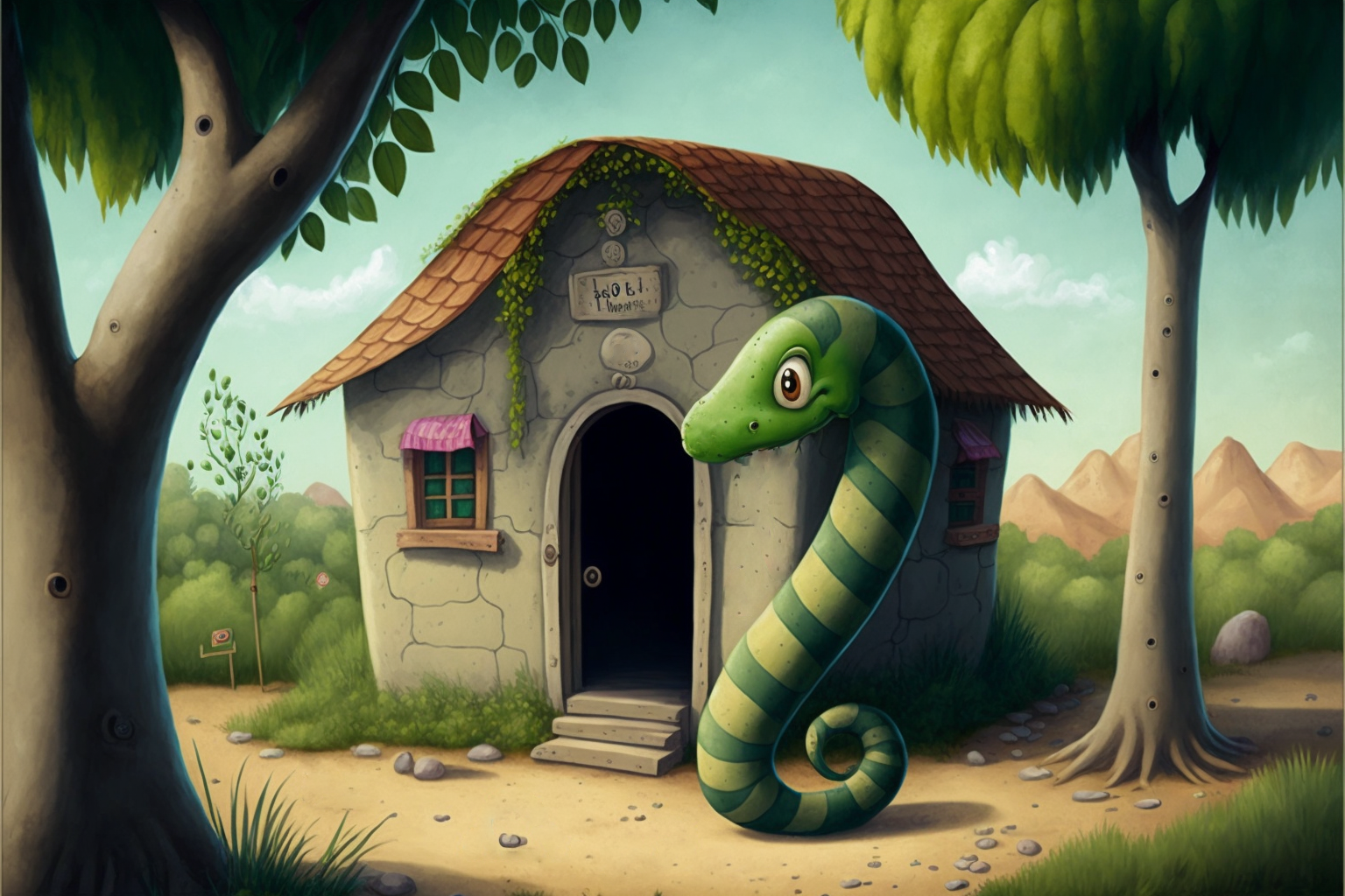 The Magic Worm: A Tale of Kindness and Gratitude