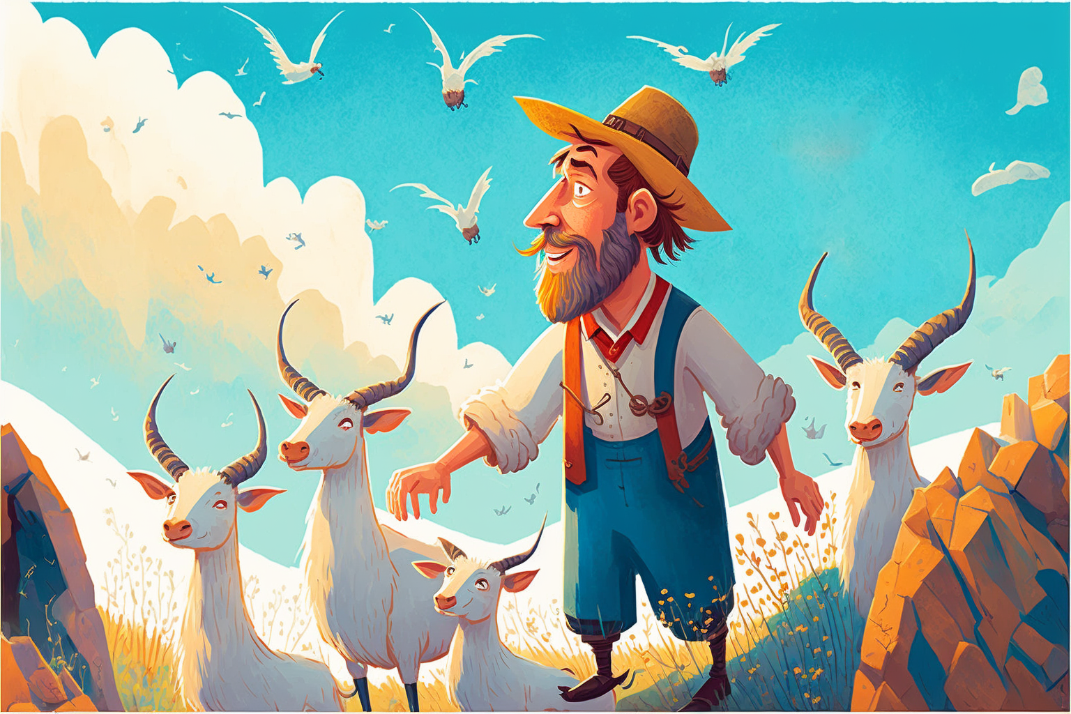 The Goatherd and the Goat